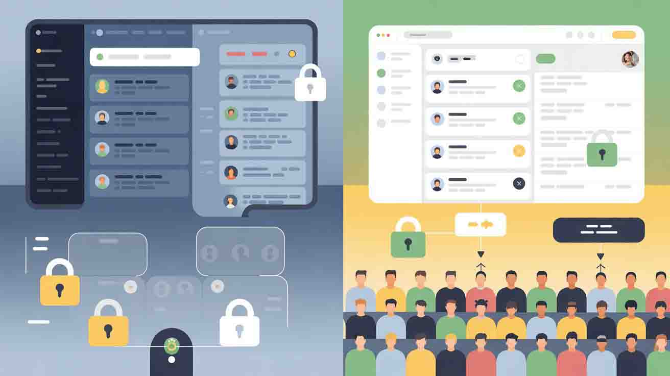 Forum privé vs forum public